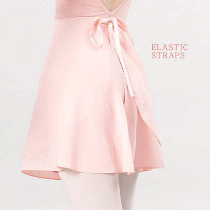 Women Ballet Dance Skirt Wrap Ballet Skirts Adult Chiffon Dance Training Skirt Tie Up Ballet Short Tulle Skirts gtooza.com