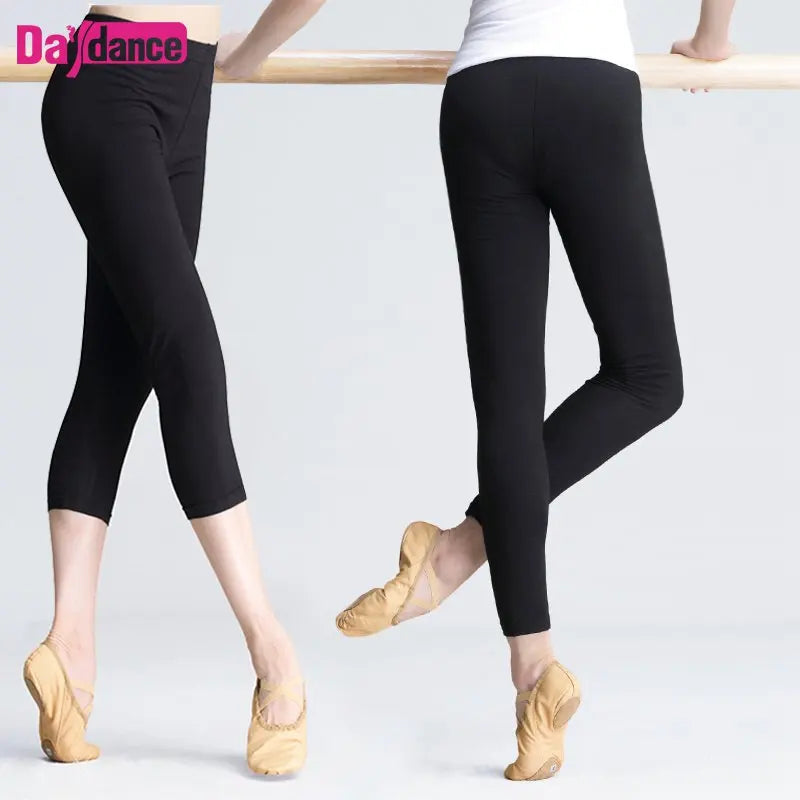 Women Cotton Ballet Pants Leggings Dancing Gymnastics Trousers Bodybuilding Daily Pants  Ballerina