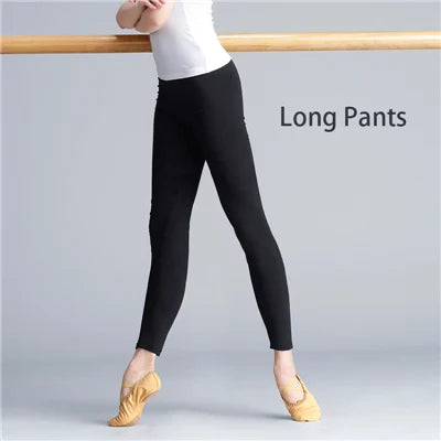 Women Cotton Ballet Pants Leggings Dancing Gymnastics Trousers Bodybuilding Daily Pants  Ballerina