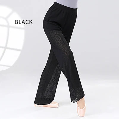 Women Dance Flared Pants Modal Dance Bell-bottom Trousers With Lined Classical Dancing Practice Pants Double-layer Long Pants gtooza.com