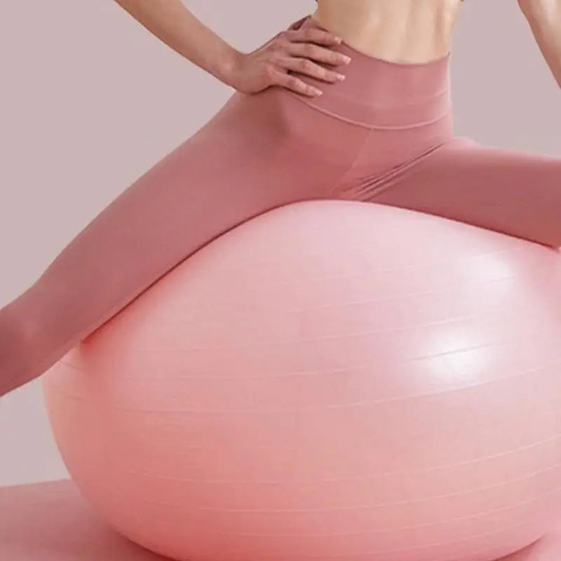 PC Workout Exercise Ball Anti-Burst Pilates Training Balance Ball Thicken P