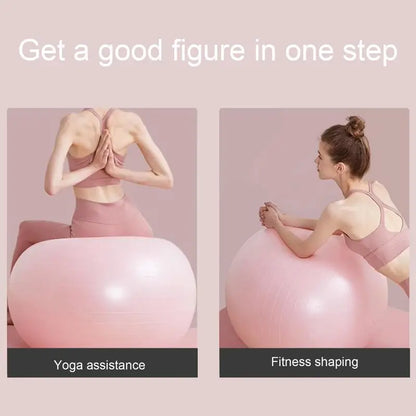 PC Workout Exercise Ball Anti-Burst Pilates Training Balance Ball Thicken P