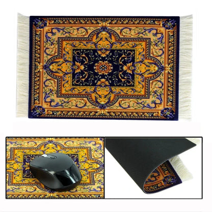 PCWoven flower Persian carpet small coaster wholesale merchants cheap mouse