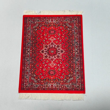 PCWoven flower Persian carpet small coaster wholesale merchants cheap mouse