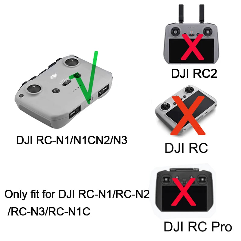 Wtohoby Silicone Cover  DJI Flip/NEO/AIR 3S RC-N3 Controller Anti-bump Protective Case Dust-proof Sleeve Drone Accessories