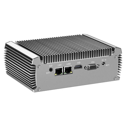 PCXCY Fanless Industrial Mini PC Intel Core i7-4500U 2x RS-232 Serial Ports