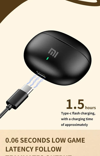 PCXIAOMI AP09 Wireless In Ear Headphone TWS Bluetooth5.3 Noise Reduction Ea