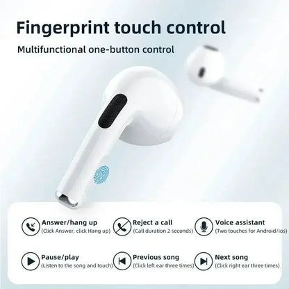 PCXIAOMI Air Pro 6 Wireless Earphones Bluetooth Headset TWS 9D HIFI Sound S