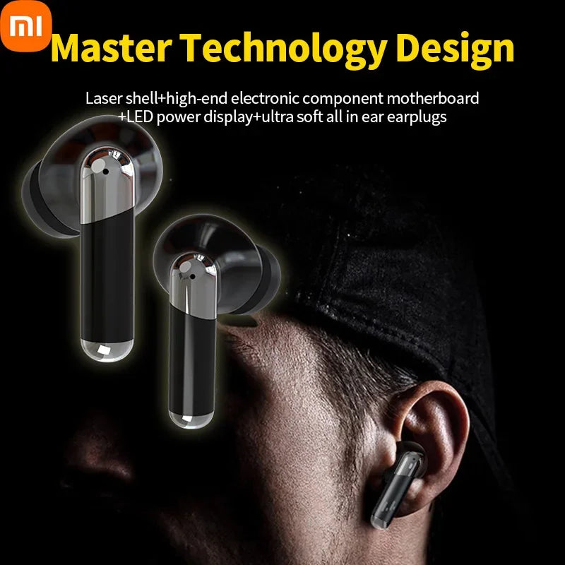 PCXIAOMI E3B Bluetooth5.3 Earphone Active Noise Cancelling Wireless Headpho