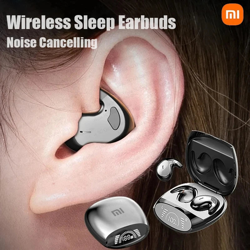 PCXIAOMI Invisible Sleep Earbuds MD528 Bluetooth Earphone Noise Cancelling