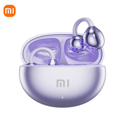 PCXIAOMI M91 Ear Clip Wireless Earphone New Open Ear Sport Bluetooth 5.4 He