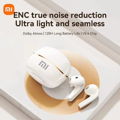 PCXIAOMI Q13 Bluetooth 5.4 Earphones ENC Noise Reduction Earbuds TWS Gaming