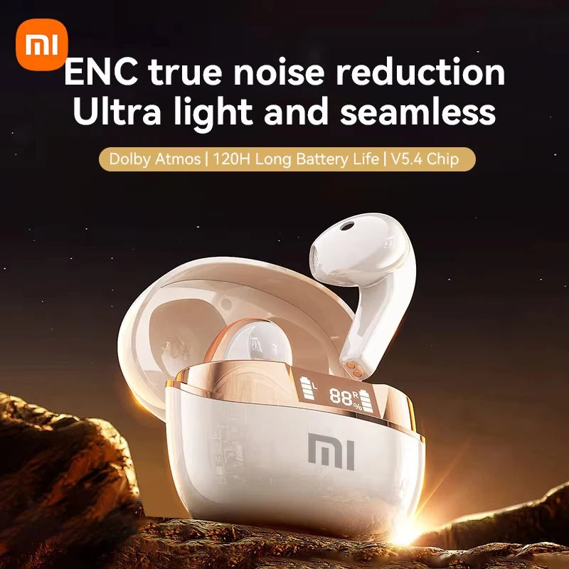 PCXIAOMI Q13 Wireless Bluetooth5.4 Headset TWS Earphone ENC Noise Cancellin