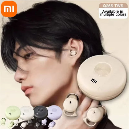 PCXIAOMI Q26S TWS Wireless Bluetooth Sleep Earbuds In-Ear Headset Invisible