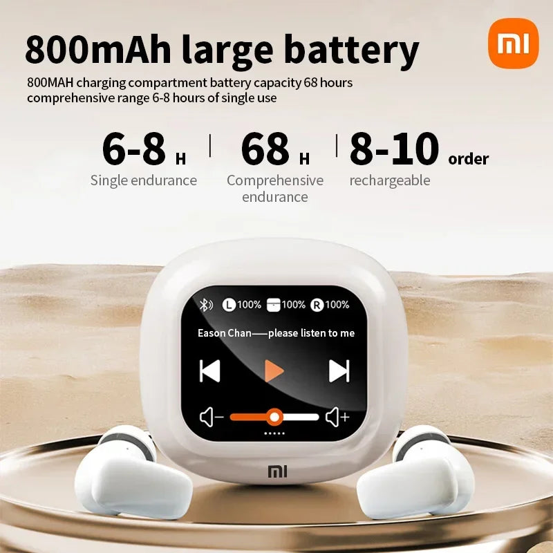 PCXIAOMI S09 ANC Earphone Bluetooth5.4 Wireless In-Ear Earbud HiFi Touch Sc