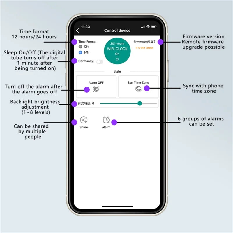 XY-clock WiFi Time Service Clock Module Automatically Gives Tme To DIY Digital Electronic Clock Through Wireless Network