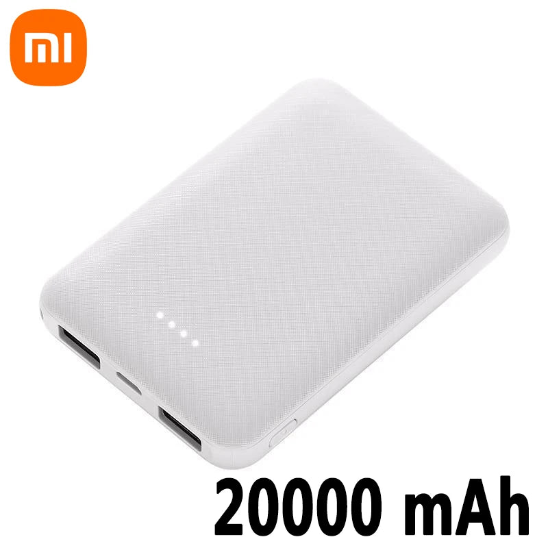 PC Xiaomi 20000mah Ultra-thin Mini Heating Power Bank Portable USB Fast Charging External Battery Pack For Heating Vest Jacket