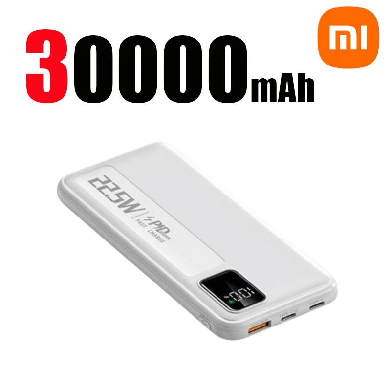 PC Xiaomi 50000mAh Large Capacity Super Fast Charging Power Bank Portable Charger Battery Pack Powerbank  iPhone Huawei Samsung