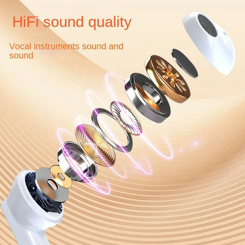 PCXiaomi B9 Wireless Bluetooth 5.3 Headphone ANC Low Delay HiFi Stereo Soun