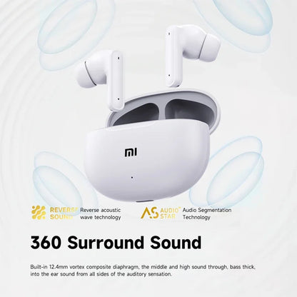 PCXiaomi Bluetooth Earphone ANC ENC Noise Cancelling reduction Stereo Sound