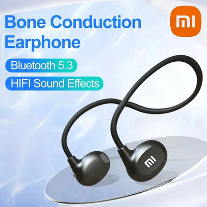 PCXiaomi Bone Conduction Wireless Earphones Neck-Mounted  Bluetooth 5.3 Hea