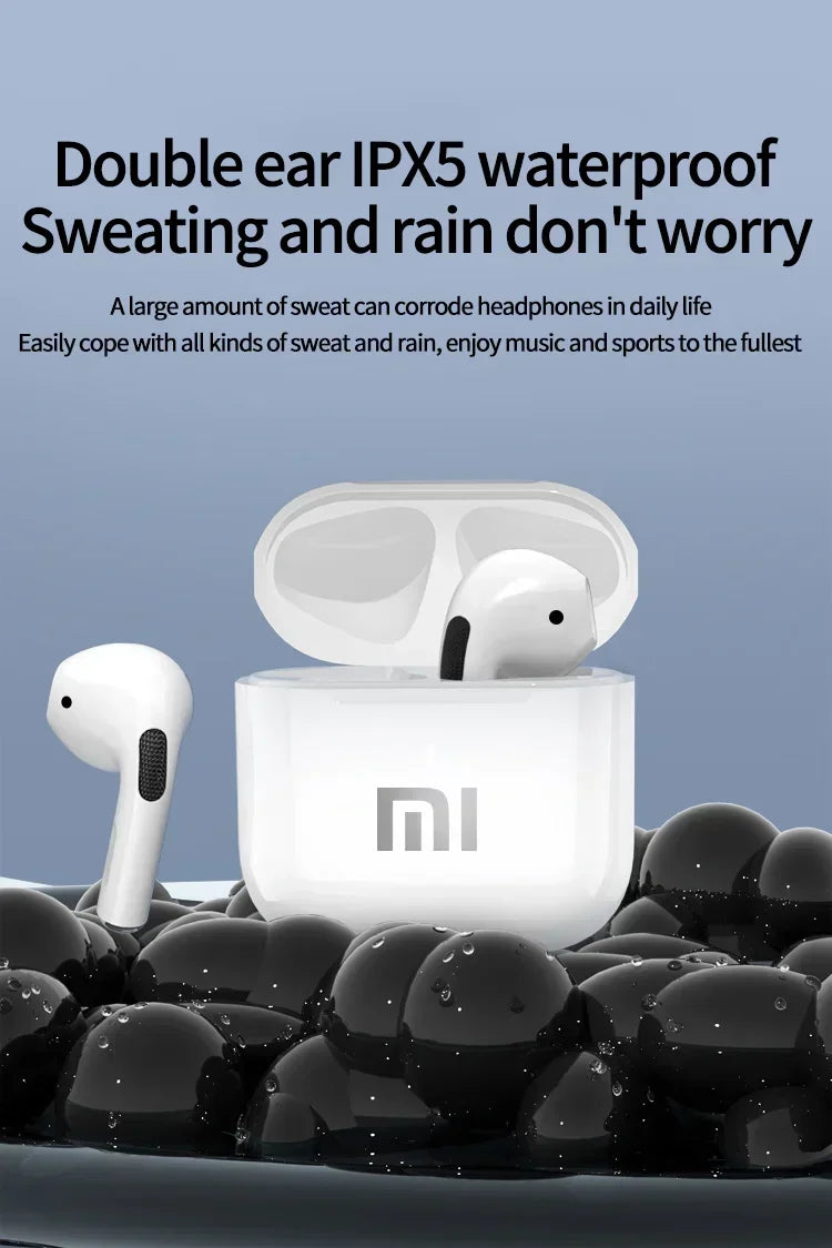 PCXiaomi Buds TWS Wireless Earbuds Bluetooth 5.3 Headphones Touch Control I