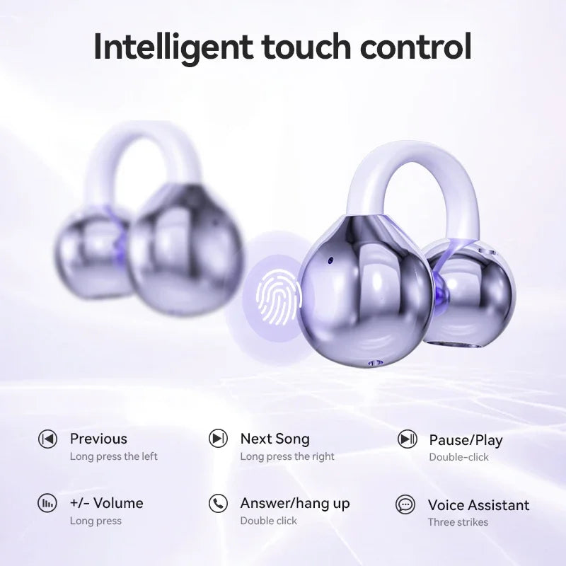 PCXiaomi Clip Bone Conduction Earphones Bluetooth 5.4 Earbuds Original Comt