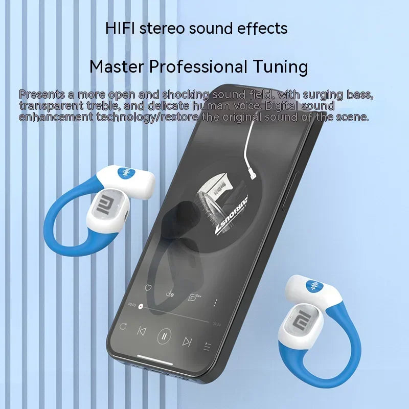 PCXiaomi G121 Bone Conduction EarHook Earphones Call Noise Reduction With L