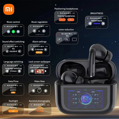 PCXiaomi G4 True Wireless Earbuds ANC Bluetooth Earphones TWS HiFI Stereo H