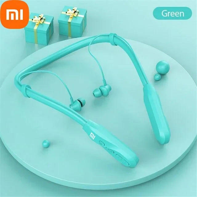 PCXiaomi I35 Wireless Bluetooth Earphones 200 Hour Play Neck Hanging Runnin