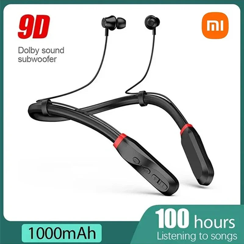 PCXiaomi I35 Wireless Bluetooth Earphones 200 Hour Play Neck Hanging Runnin