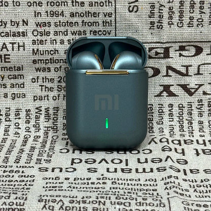 PCXiaomi J18 Wireless Bluetooth Headphones in-ear HiFI Stereo with Mic Blue