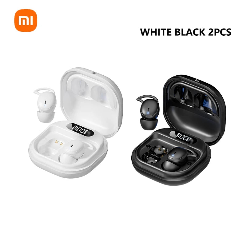 PCXiaomi M72 Sleep Invisible Earbuds Bluetooth 5.4 Mini Wireless Headphones