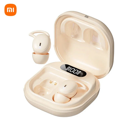 PCXiaomi M72 Sleep Invisible Earbuds Bluetooth 5.4 Mini Wireless Headphones