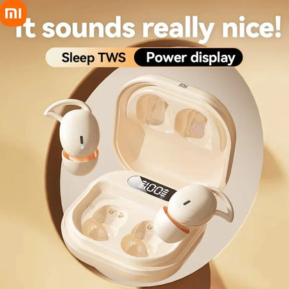 PCXiaomi M72 Sleep Invisible Earbuds Bluetooth 5.4 Mini Wireless Headphones