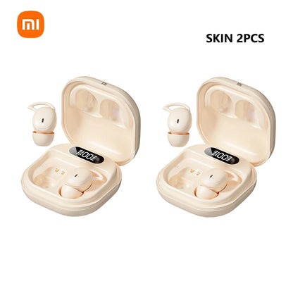 PCXiaomi M72 Sleep Invisible Earbuds Bluetooth 5.4 Mini Wireless Headphones