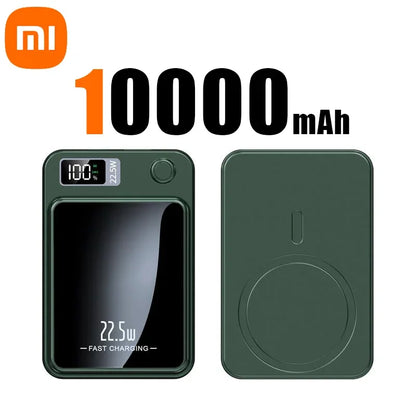 PC Xiaomi Mijia Magnetic Wireless 50000mah Power Bank Fast Charger For Magsafe Portable Auxiliary Battery Pack For Iphone Huawei