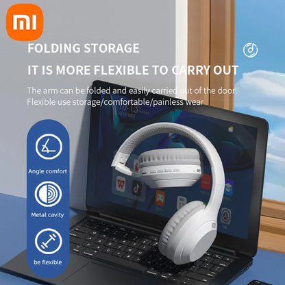 PCXiaomi Mijia Wireless Headphones Bluetooth 5.3 Earphone Foldable Earbuds