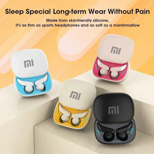 PCXiaomi Mini Invisible Wireless Sleeping Earbuds Bluetooth 5.3 Earphones H