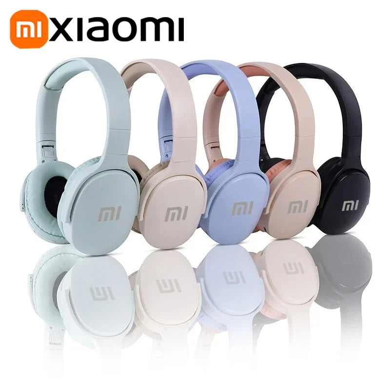 PCXiaomi New Fashion Wireless Bluetooth Headphones Over Ear 9D HIFI Stereo