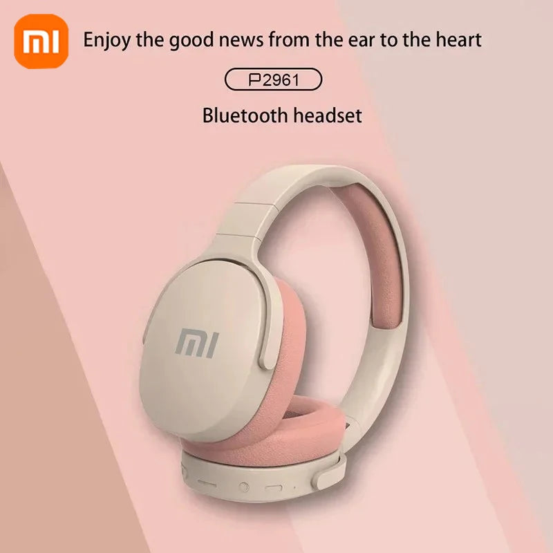 PCXiaomi New Fashion Wireless Bluetooth Headphones Over Ear 9D HIFI Stereo