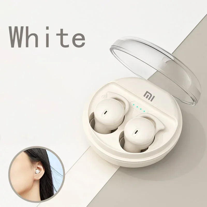 Écouteurs de sommeil PCXiaomi Q26 Bluetooth 5.3 Mini écouteurs invisibles antibruit