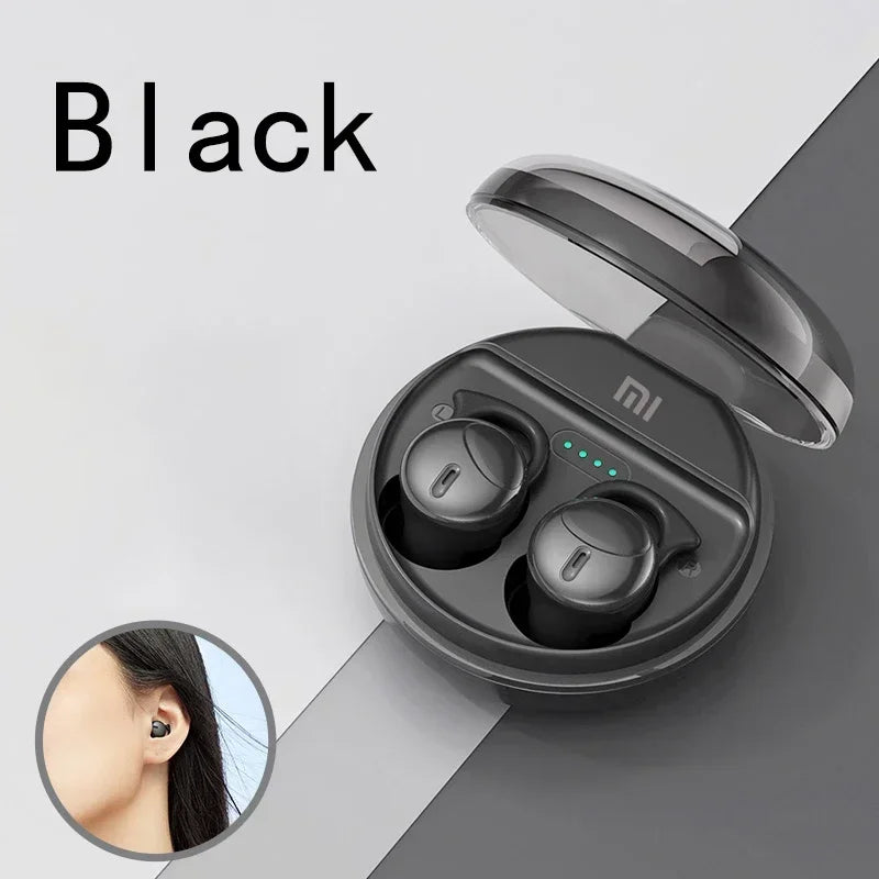 Écouteurs de sommeil PCXiaomi Q26 Bluetooth 5.3 Mini écouteurs invisibles antibruit