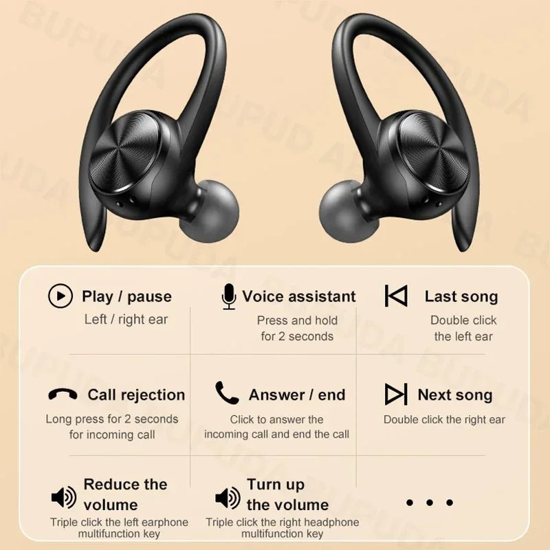 PCXiaomi R200 Wireless Bluetooth Headset HiFi Stereo Music Earbuds TWS Head