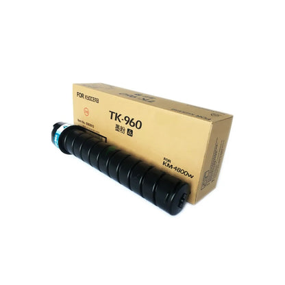 New YFTONER 2PCS TK960 Black Toner Cartridge for Kyocera TK-960 KM-4800W TA