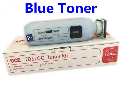 New YFTONER TDS700 Blue / Black toner for Oce TDS-700 Toner 1060047449 Plot