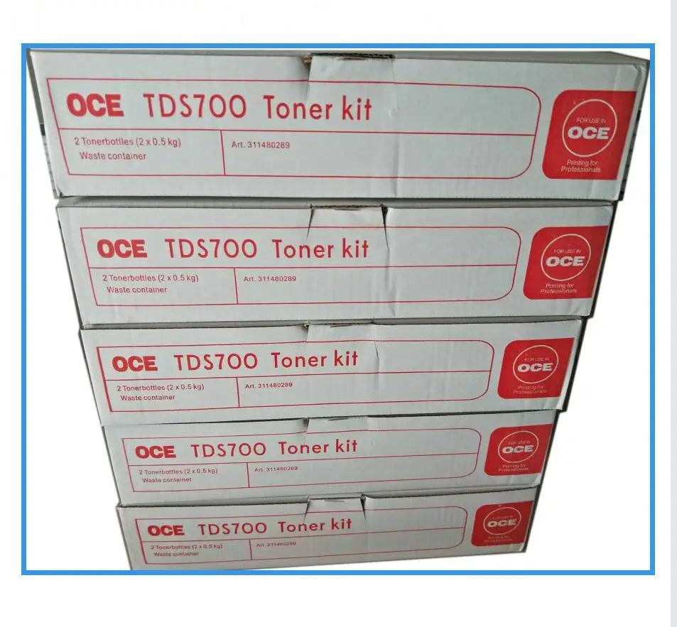 Nouveau toner YFTONER TDS700 bleu / noir pour toner Oce TDS-700 1060047449