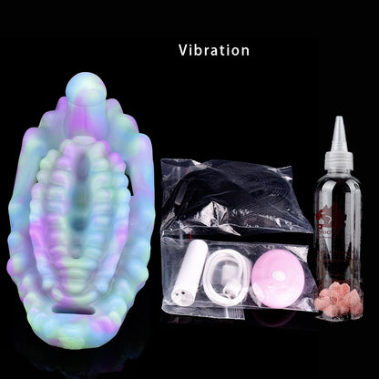 YOCY Silicone Wearable Sex Grinder Fantasy Vibrating Masturbator Grinding & Humping Sex Toys  Women Clitoris Stimulation