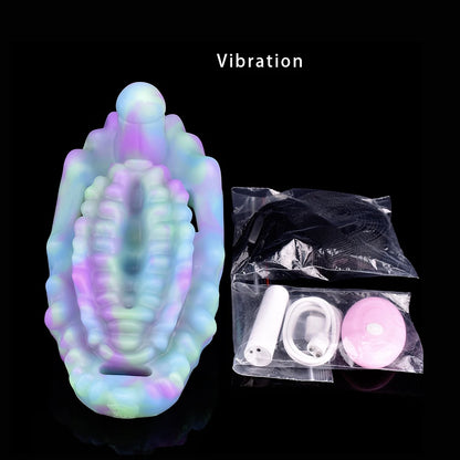 YOCY Silicone Wearable Sex Grinder Fantasy Vibrating Masturbator Grinding & Humping Sex Toys  Women Clitoris Stimulation