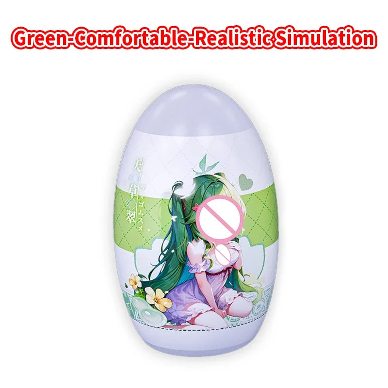 YUU Masturbation Egg Anime Masturbators Cup Man Pocket  Real Artificial Vagina Portable Adult Sex Toys  Men 6 Colors gtooza.com